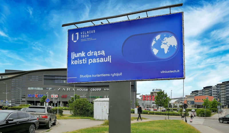 Naujausioje priėmimų į studijas kampanijoje kviečiame įjungti drąsą